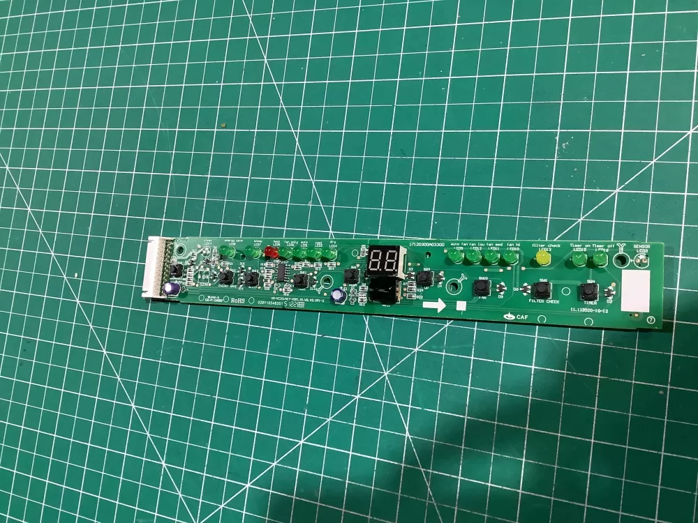 Frigidaire 2543S22  1712030003300  17120200A03461  10006FM90B33S0840  713461 Air Condition Display Control Board