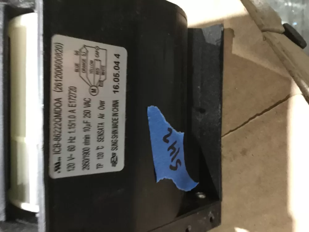 Kenmore ICB-86222QMDOA Microwave Fan Blower Motor AZ90338 | Sl42