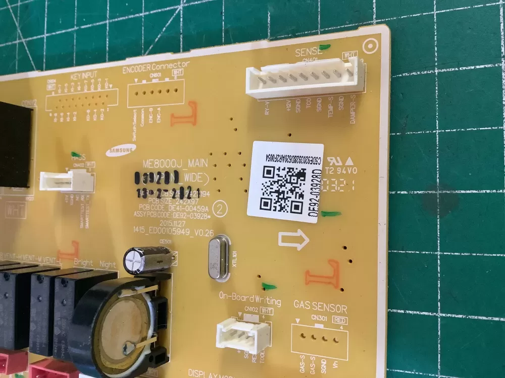 Samsung DE92 03928D Microwave Control Board Main AZ187570 | NR2750