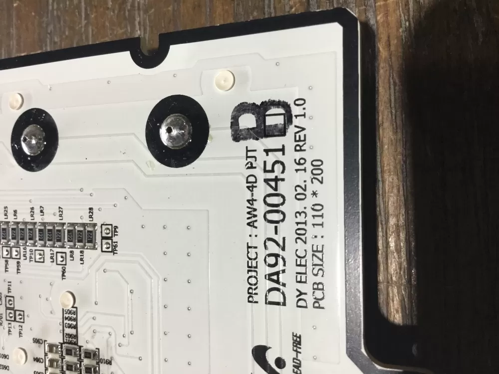 Samsung DA92 00451B Refrigerator Control Board Dispenser AZ52087 | NR1871