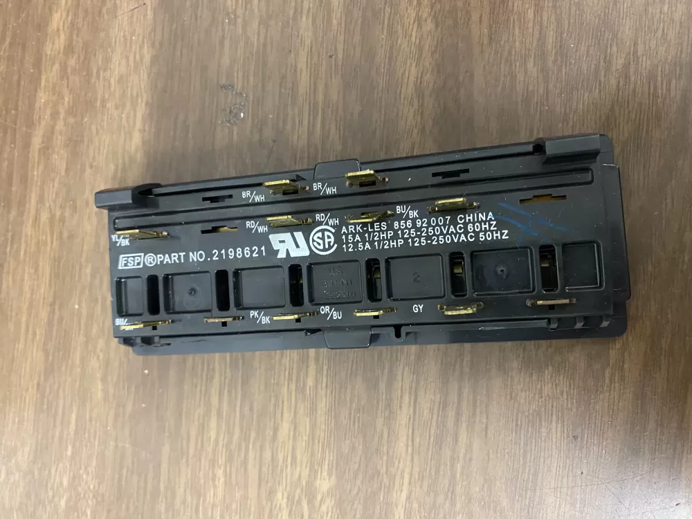 Whirlpool Maytag 2198621 Refrigerator Control Board Dispenser AZ29827 | BK142