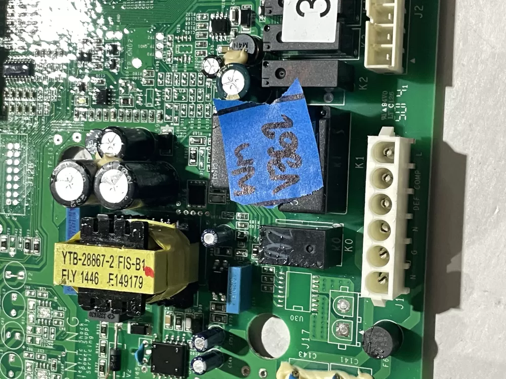 GE 197D8513G101 70213160102GA Refrigerator Control Board AZ200730 | Wmv362