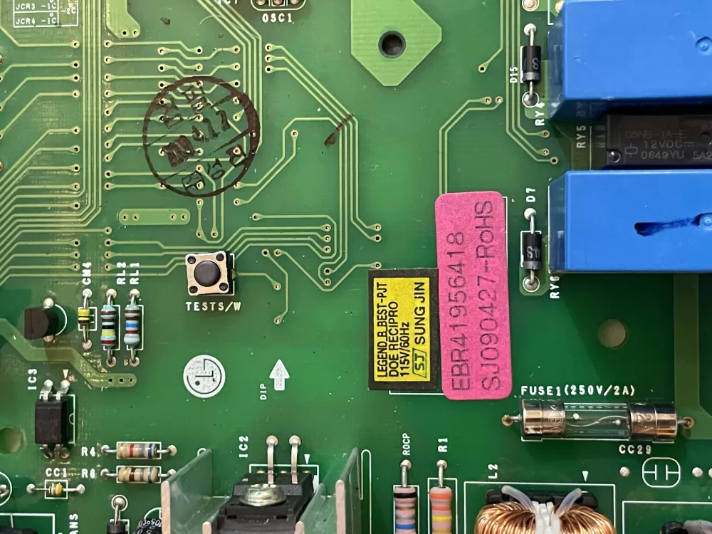LG Kenmore AP4671992 EBR41956418 Refrigerator Control Board AZ143594 | KM2413