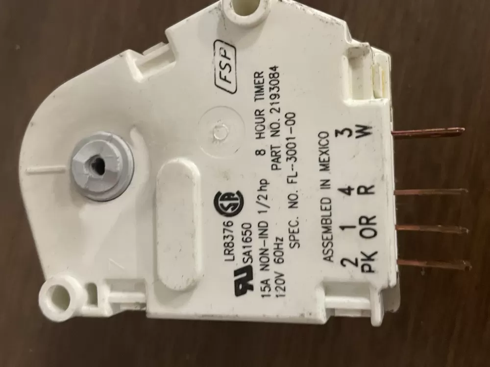 Whirlpool Kenmore W10822278 Refrigerator Defrost Timer AZ42357 | Wmv1738