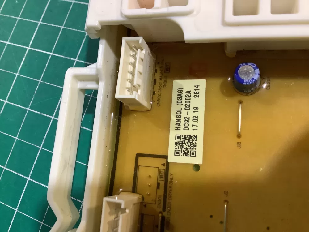 Samsung DC92 02002A Washer Control Board AZ148685 | NRV766