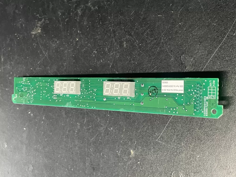 GE Refrigerator Display Control Board AZ10590 | 1612