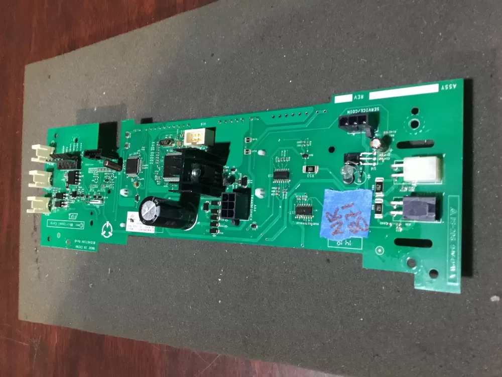 Whirlpool W10852653 Washer Control Board LCD Display Interface AZ81909 | NR871