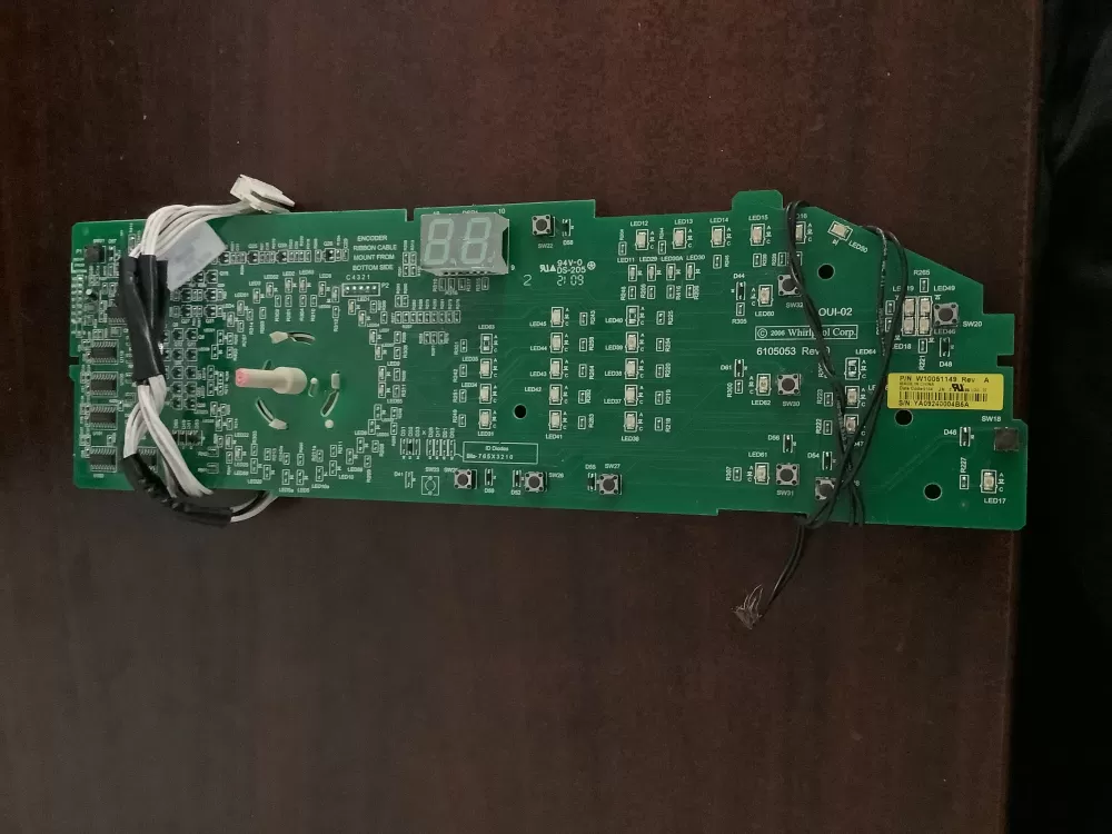 Whirlpool W10051149 WPW10051149 PS11748073 Washer Control Board