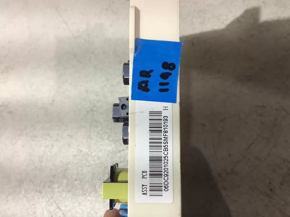Samsung dryer control board DC-9201025C AZ201886 | AR1198