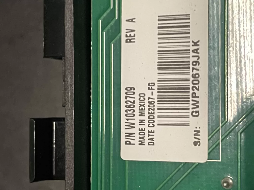 Maytag Whirlpool W10362709 Washer Control Board AZ26064 | WMV308