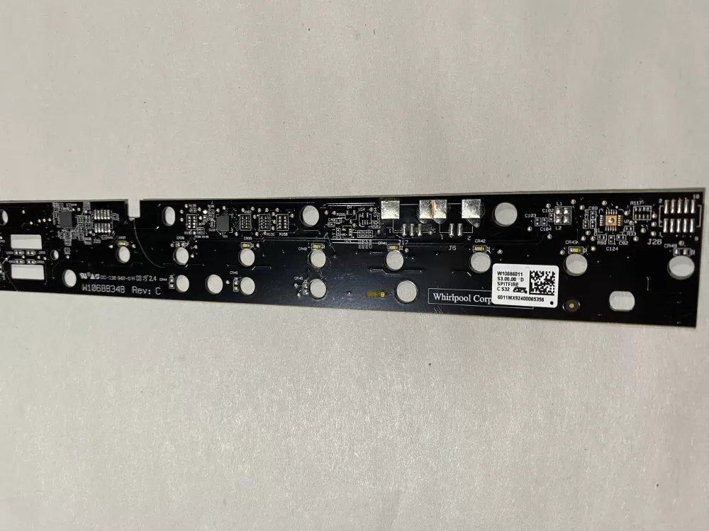Whirlpool W10886011 Fridge Control Board AZ140984 | BKV748