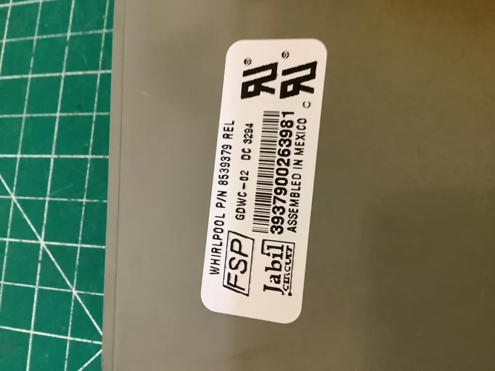 Whirlpool WP8564543 Dishwasher Control Board AZ198081 | NR2767