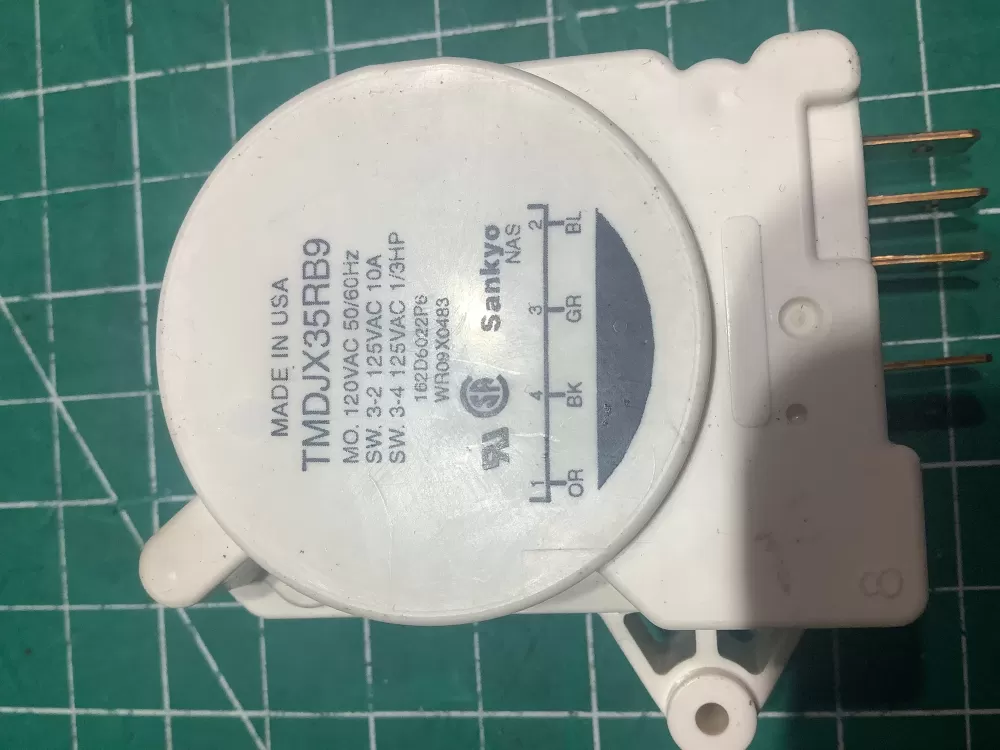 TMDJX35RB9 Tmdjx35rb9 Wr09x0483  Sankyo Defrost Timer AZ143205 | AR646