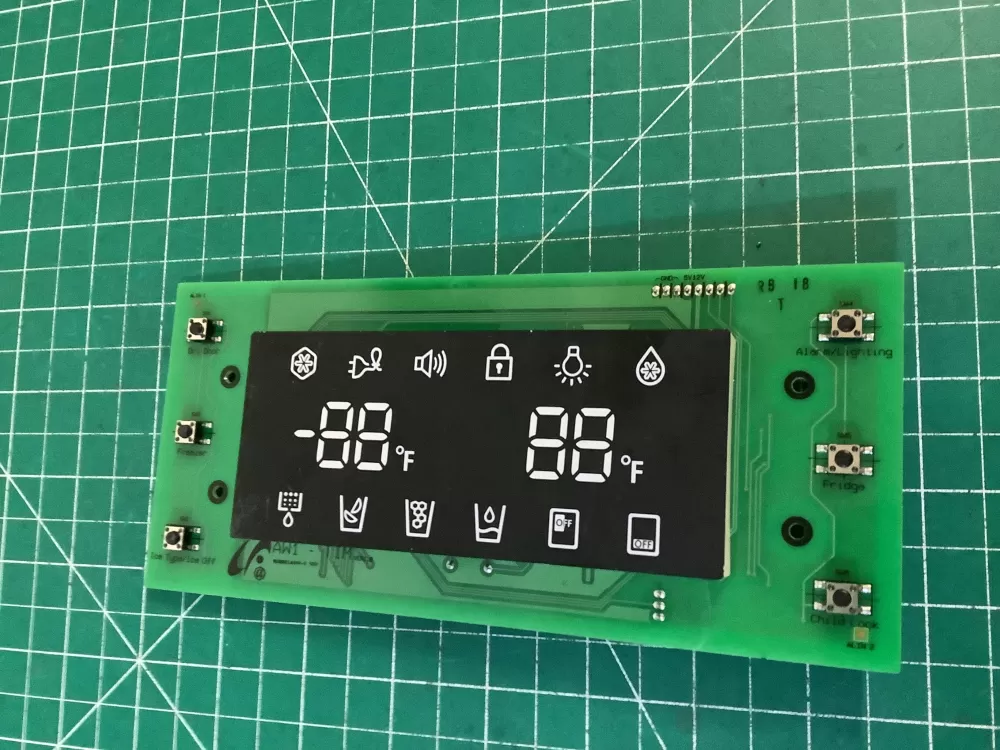 Samsung DA41-00644A Refrigerator Control Display Board