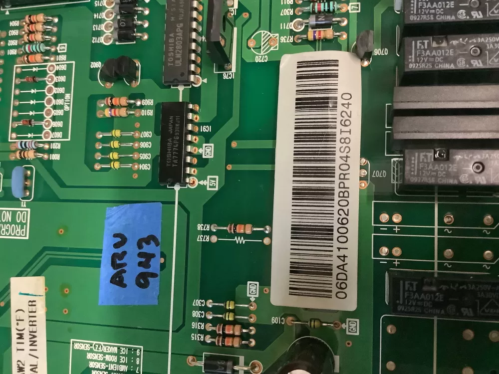 Samsung DA41-00620B Refrigerator Main Control Board AZ213773 | ARV943