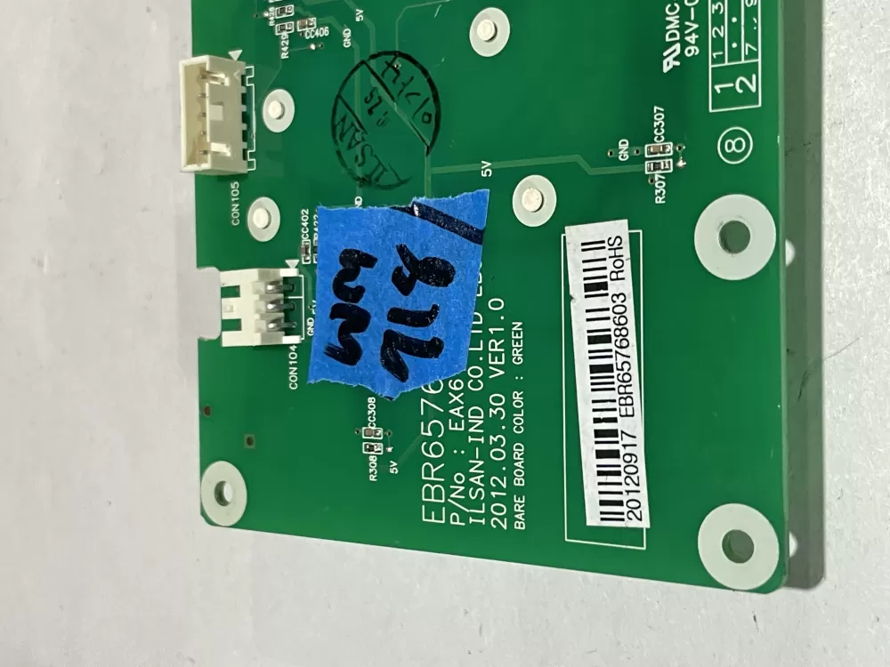 LG Kenmore EBR65768603 Refrigerator Control Board Dispenser AZ152319 | Wm918