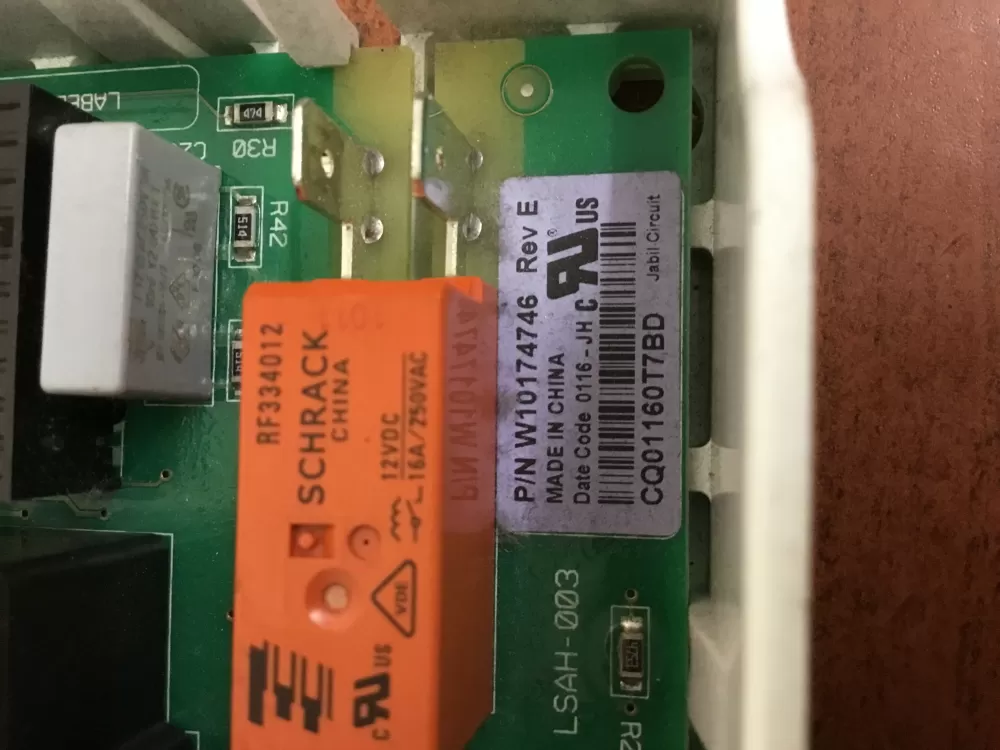 Whirlpool Maytag Kenmore W10182365 Dryer Control Board AZ34373 | NR1699