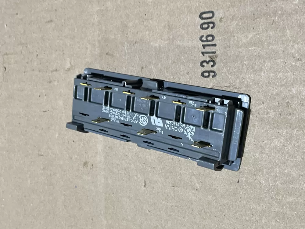 Whirlpool  Maytag  KitchenAid  Kenmore AP6005966 2180236 WP2180236 PS11739028 Refrigerator Control Board Dispenser Switch