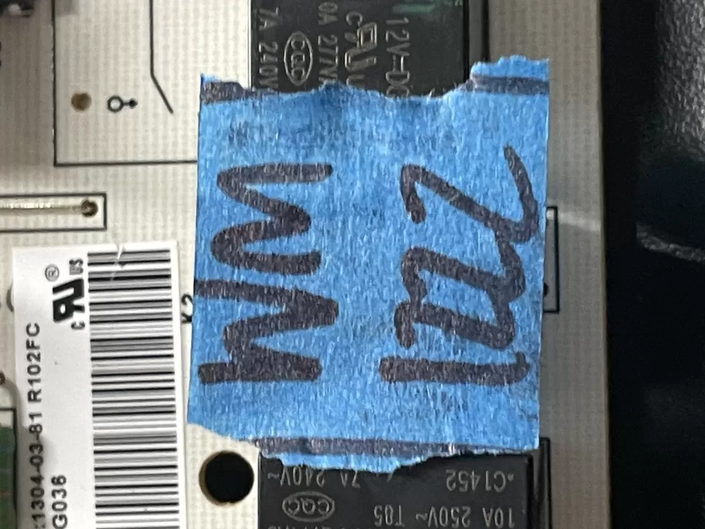 GE EBX1110P002 200D6221G036 Refrigerator Control Board AZ16995 | 1222WM