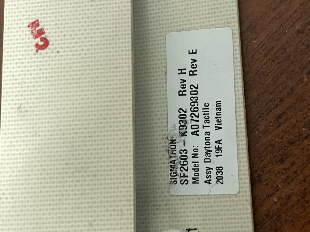 Frigidaire A07269302 SF2603 K9302 Dishwasher Control Board AZ30372 | WM331