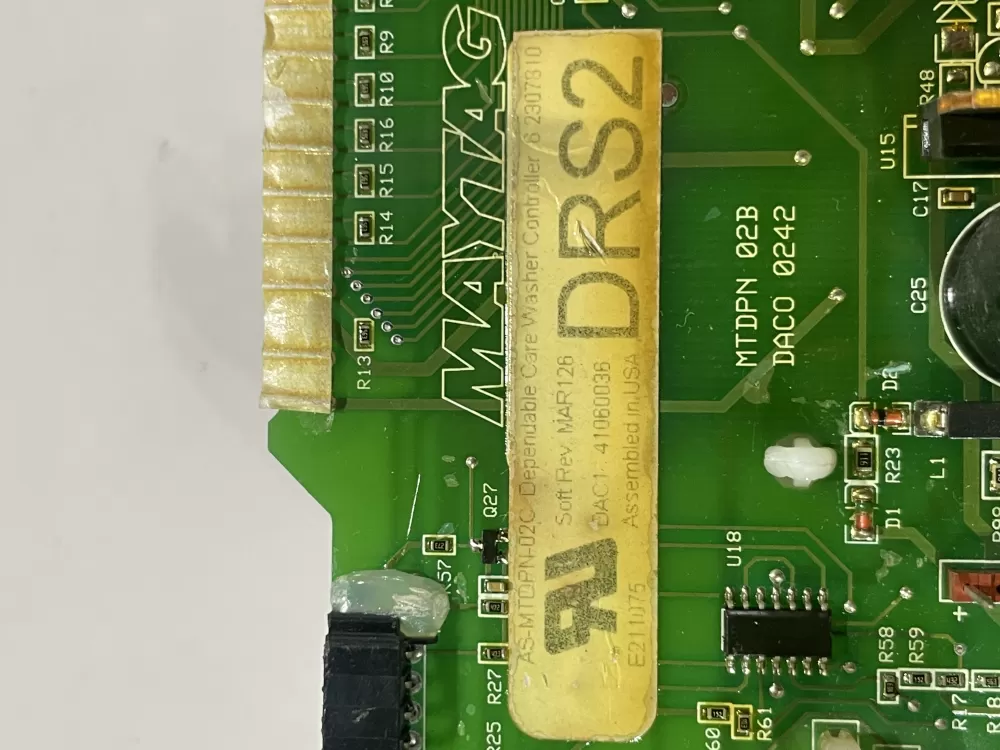 Maytag 6 3902130 63902130 Dryer Control Board AZ159905 | Wm532