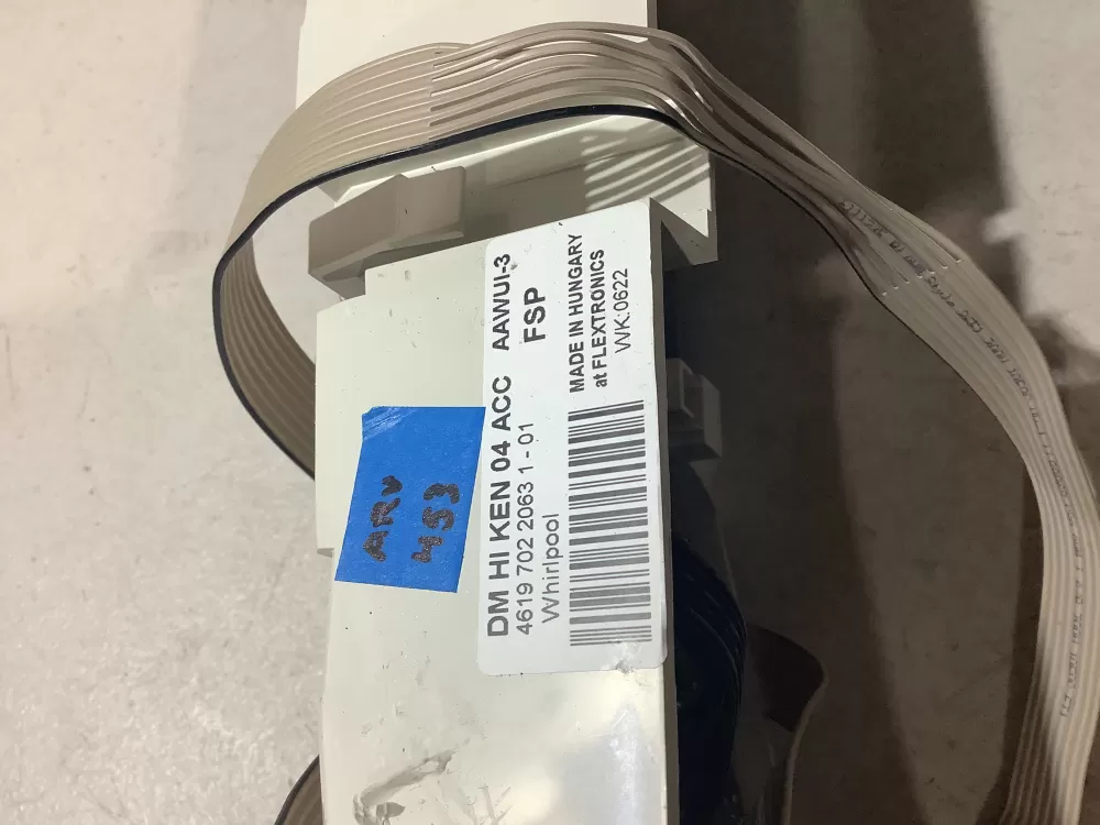 Whirlpool WP8182996 461970220631-01 Washer Control Board AZ199990 | ARV453
