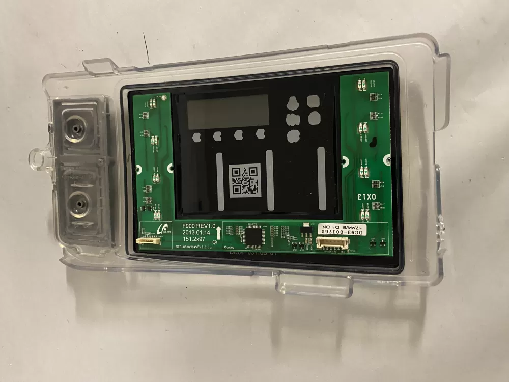 Samsung DC92-01607J DC94-06643A Dryer UI Control Board AZ197608 | BK2737