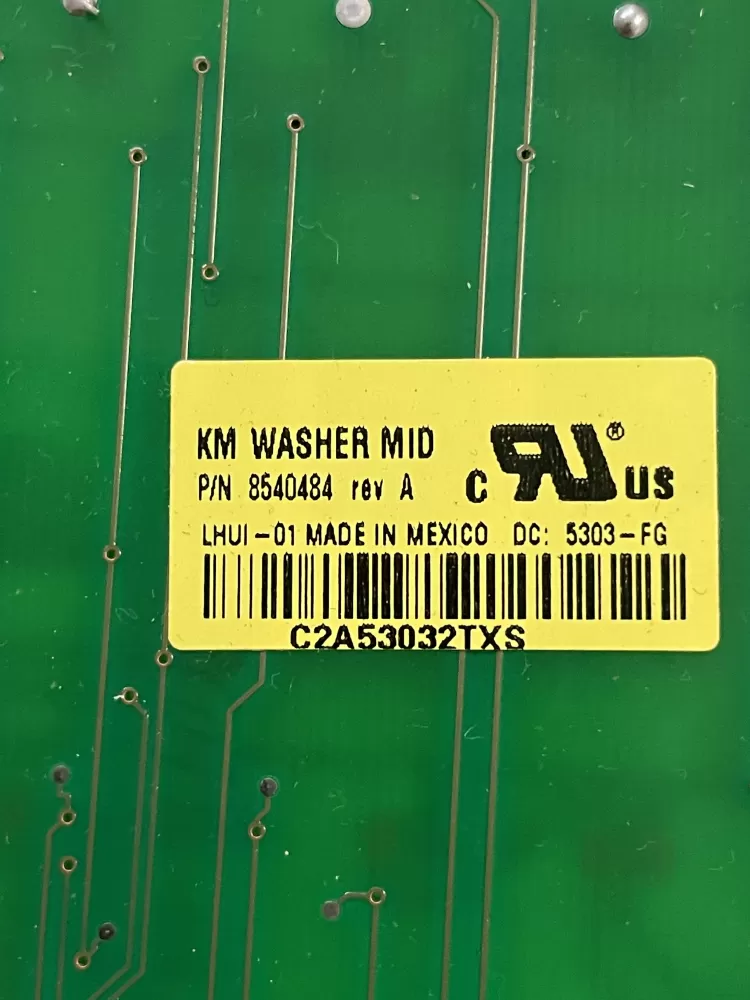 Kenmore Whirlpool 8540484 Washer Control Board AZ40710 | Wmv401