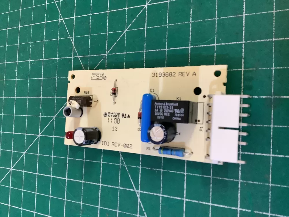 Whirlpool 3193682 Refrigerator Ice Optic Board