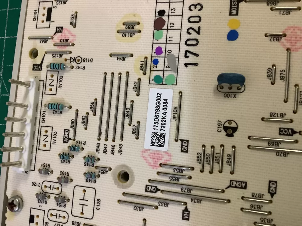GE 175D6798G002 Dryer Control Board AZ207370 | NRV914
