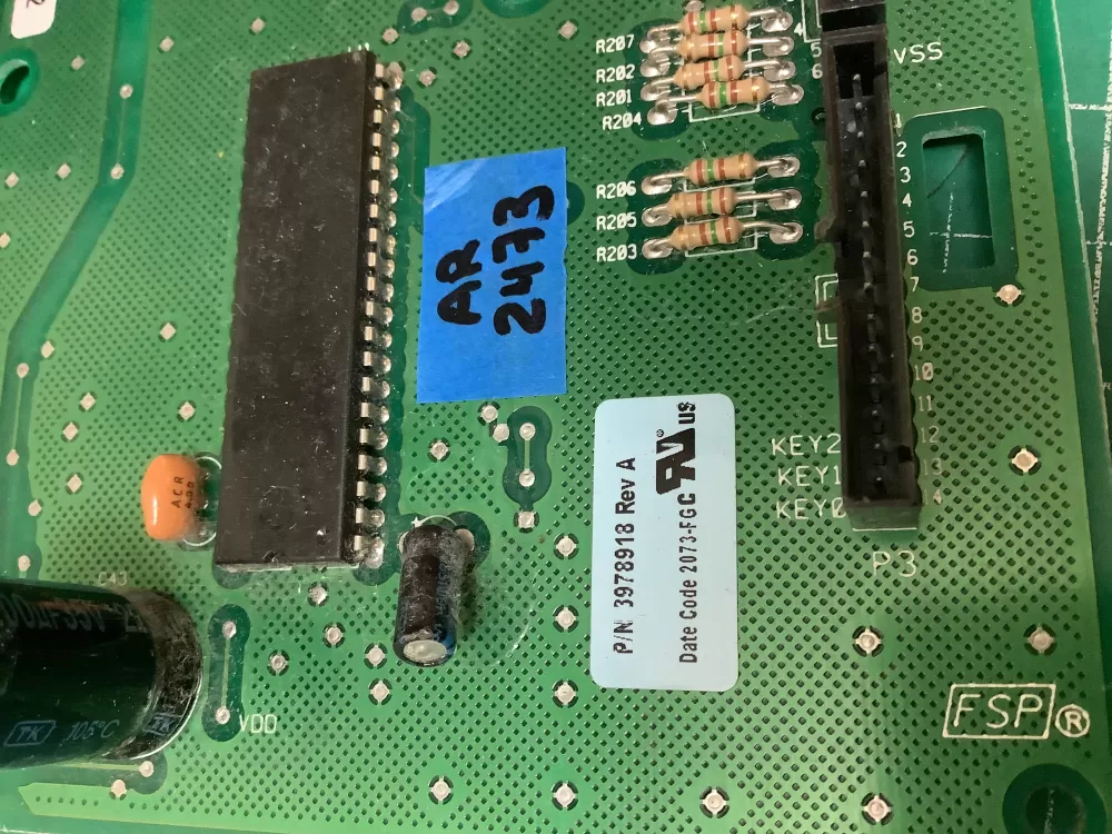 Whirlpool Kenmore WP8546219 3980062 A Dryer Control Board AZ226429 | AR2473
