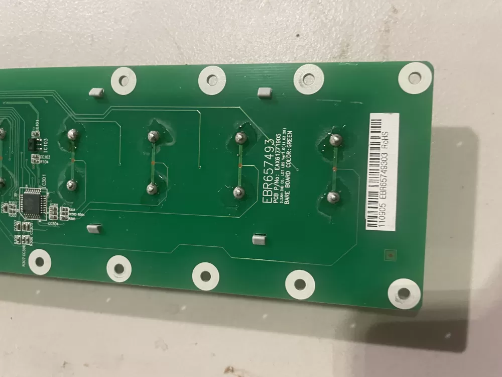 LG EBR65749303 Refrigerator Control Board Dispenser Panel AZ41781 | KM416