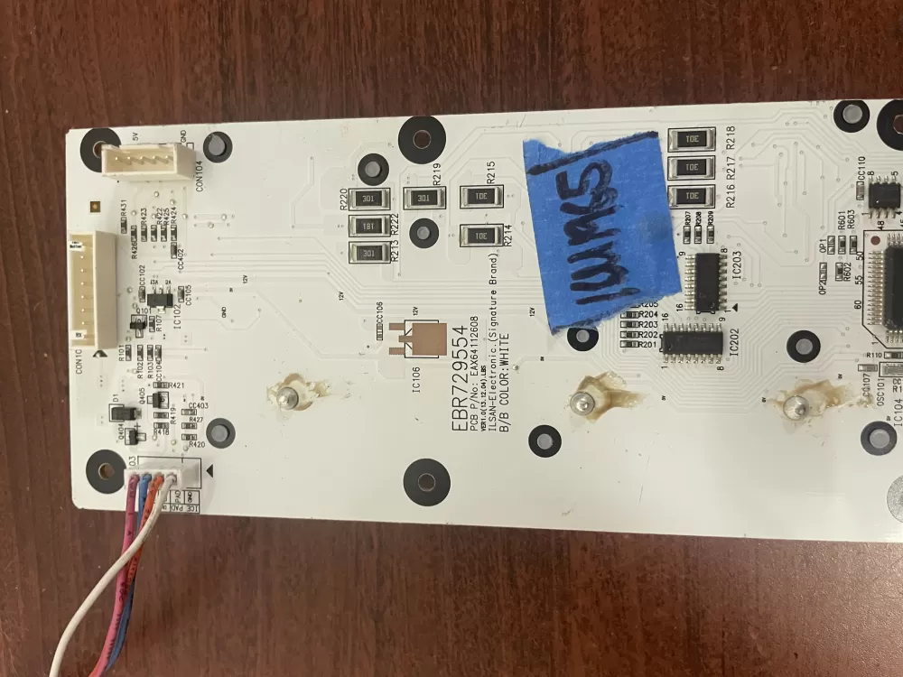 LG EBR72955422 EBR72955426 Refrigerator Control Board AZ54158 | KM1965