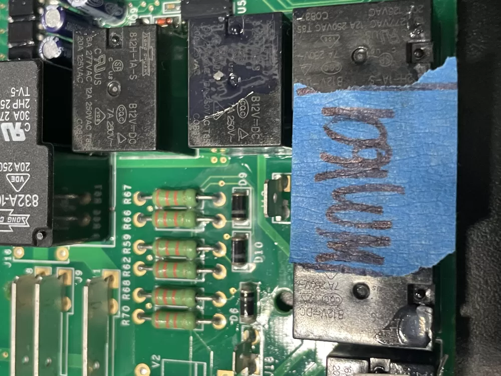 GE 200D4864G049 EBX1069P005 Refrigerator Control Board AZ7564 | WM1601