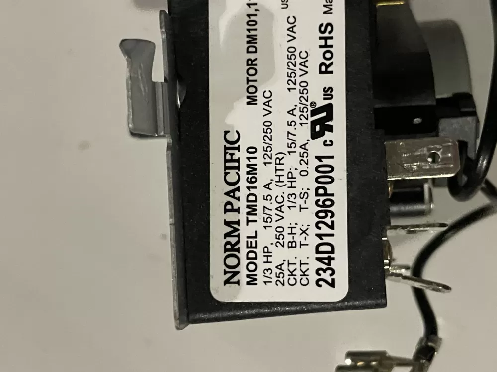 GE TMD16M10 WE4M527 234D1296P001 Dryer Timer AZ31257 | Wm231
