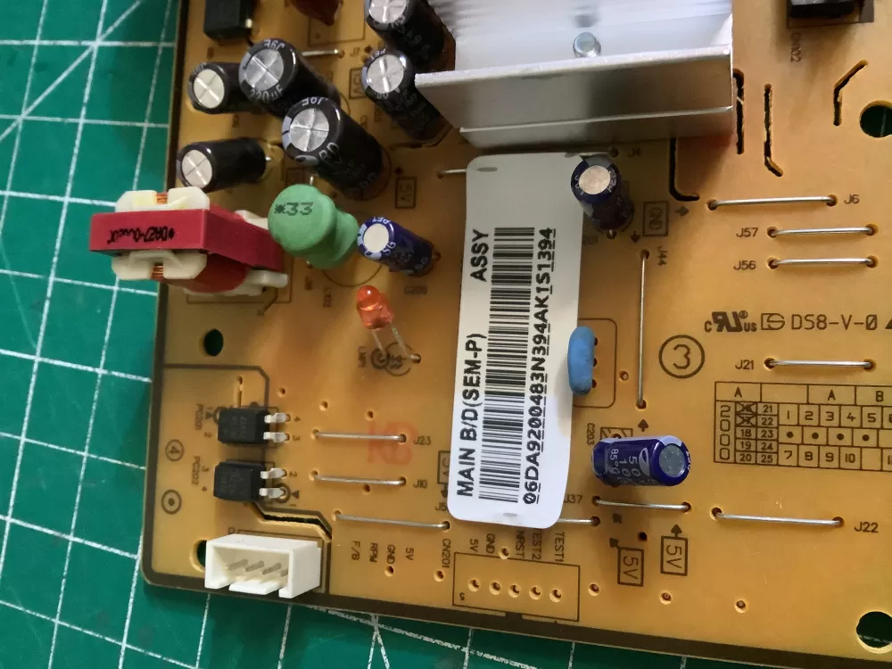 Samsung DA92-00483N Refrigerator Control Board Inverter AZ171268 | NR2611