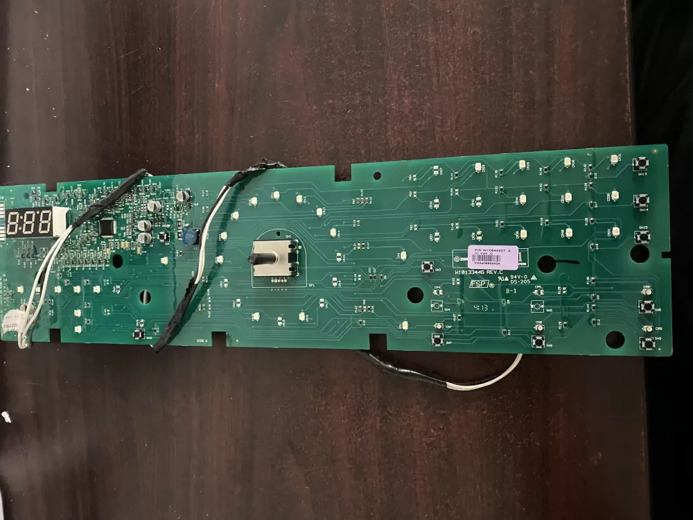 Whirlpool W10544207 Washer Board Control