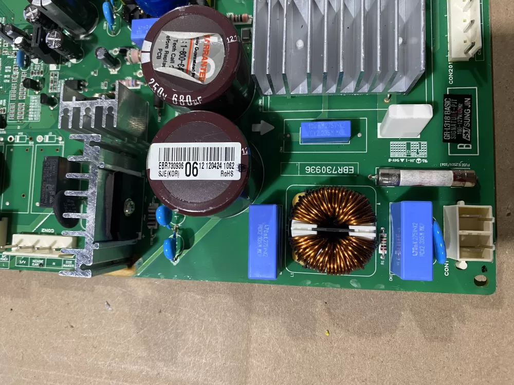 LG Kenmore EBR75234703 EBR73093606 Refrigerator Control Board AZ88329 | BK791