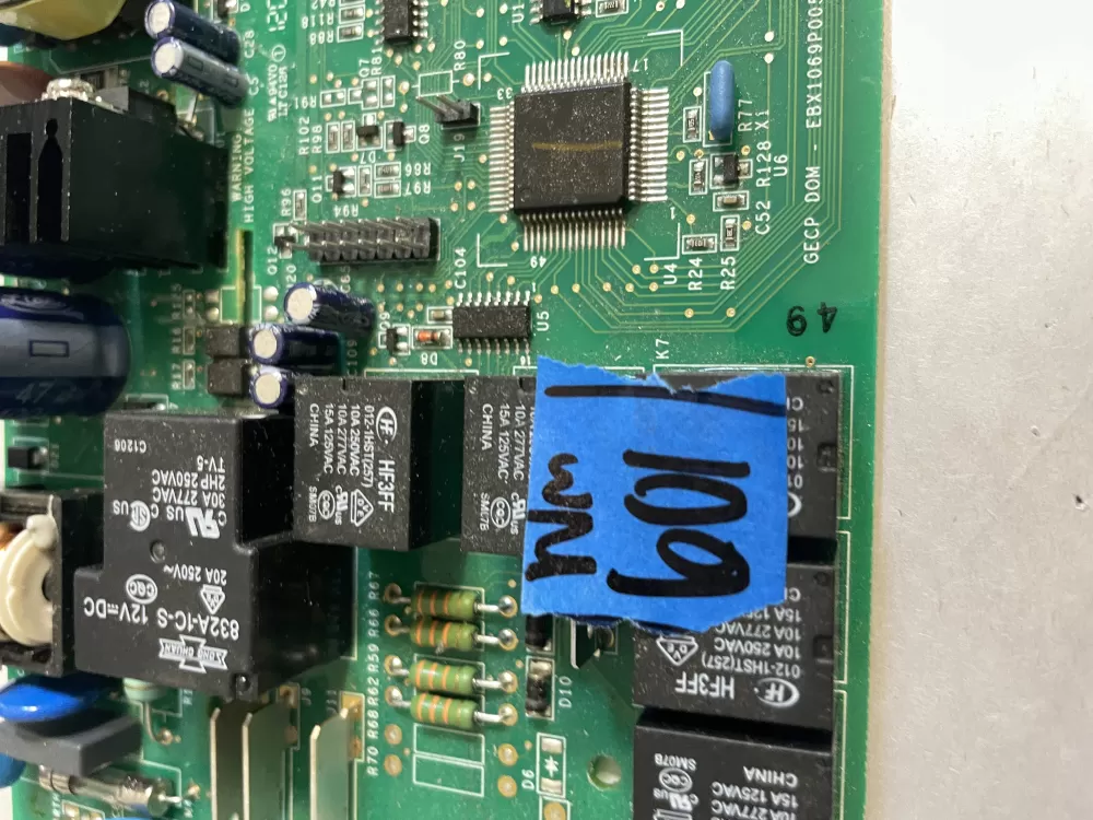 GE 200D6221G028 EBX1110P002 Refrigerator Control Board AZ194547 | Wm61