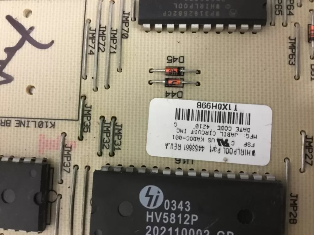 KitchenAid 4453661 Oven Genuine Double Control Board AZ28903 | NRV307