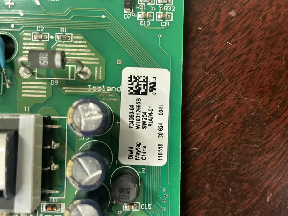 Whirlpool W10312695 Refrigerator Control Board AZ37530 | Wm450