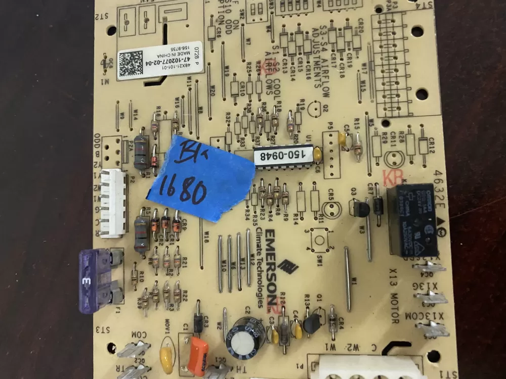 Rheem Air Handler Control Board 47-102077-02-04 156-9735 AZ32676 | BK1680