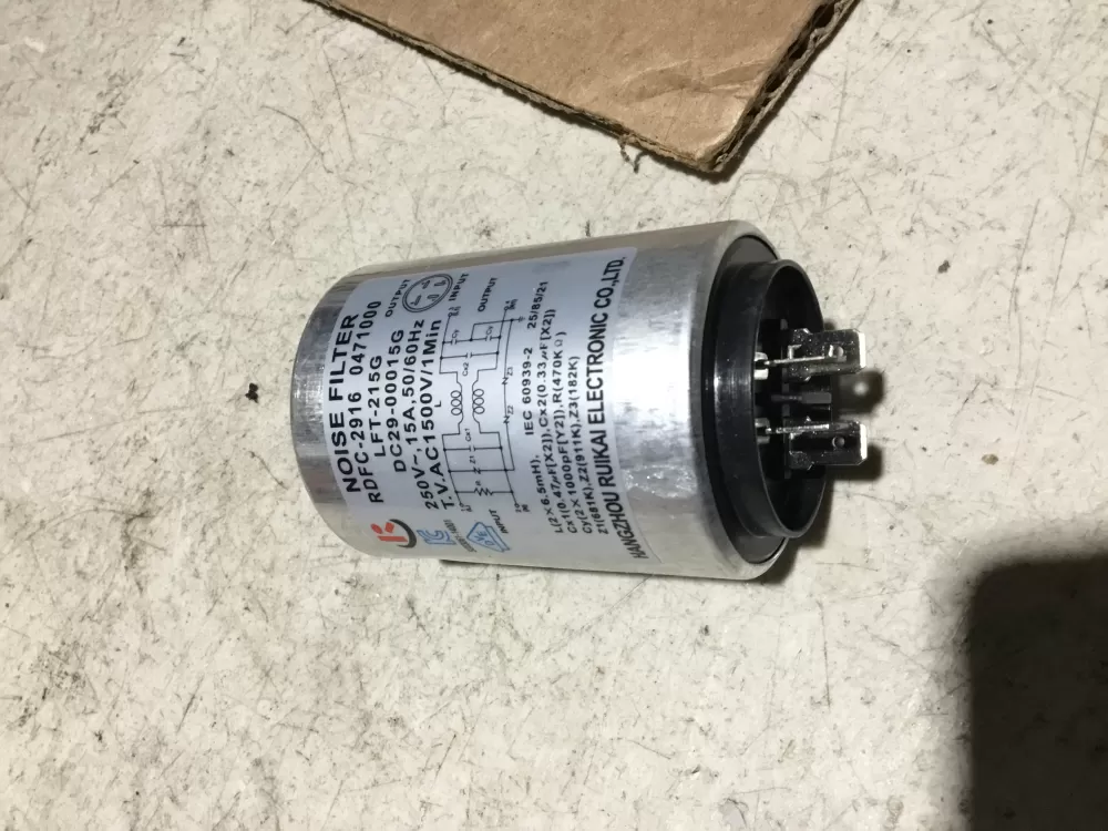 Samsung 00009A 00015G 00015K Washer Noise Filter AZ74260 | Sl109