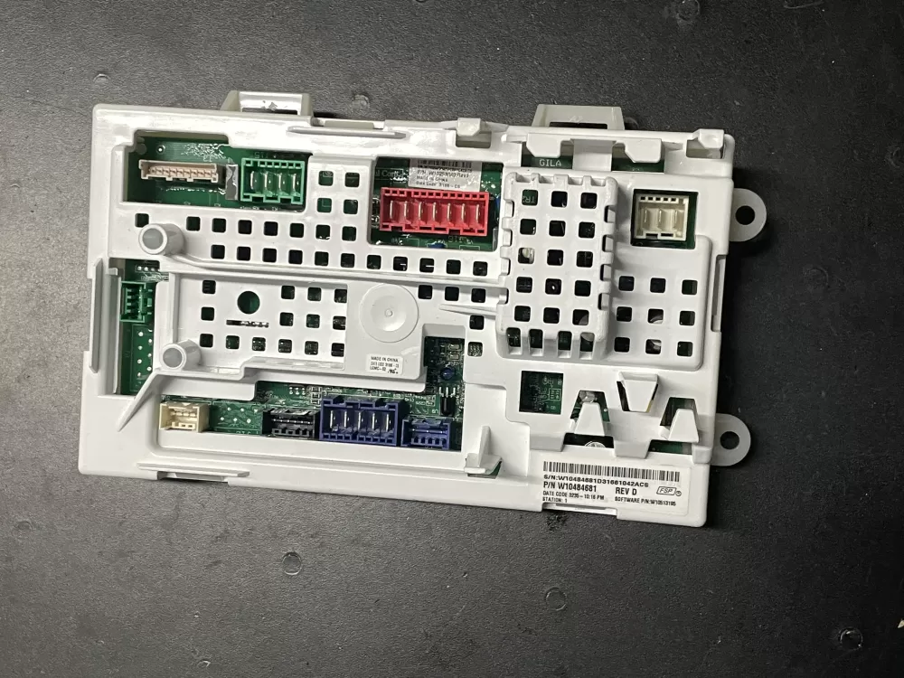 Whirlpool  Amana  Admiral  Roper W10484681  AP5645971  2630122  PS4704668  W10454598 Washer Control Board