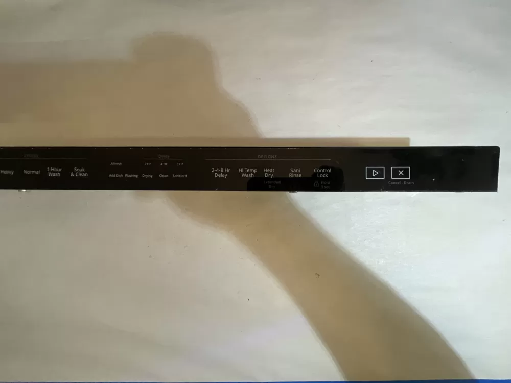 Whirlpool W11093320D Dishwasher Control Board Panel AZ189055 | KMV698