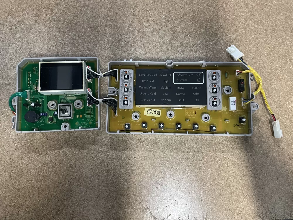 Samsung DC92-00130A Washer Control Board
