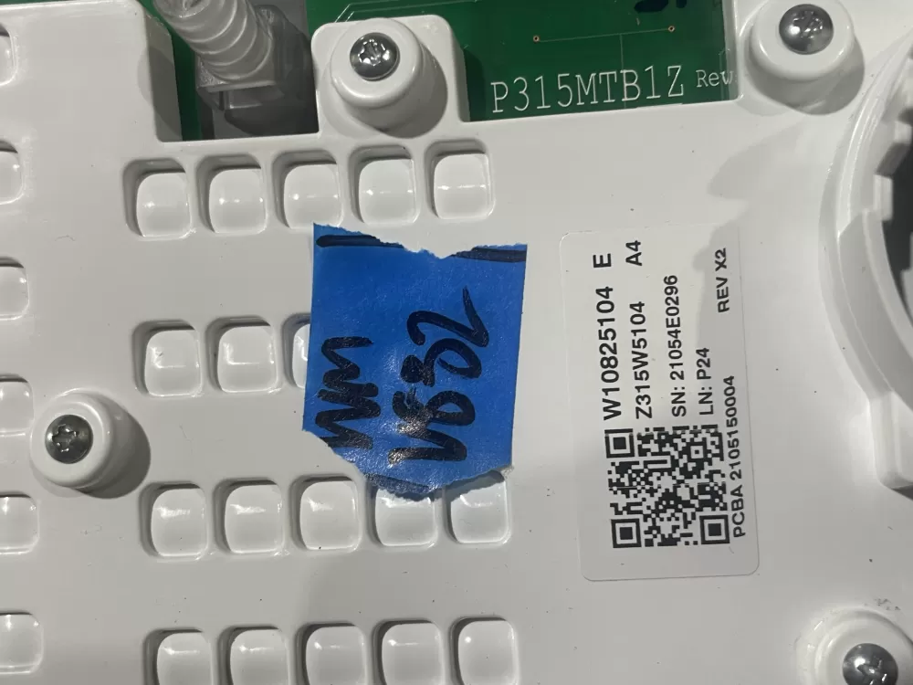 Maytag W10679028 W10825104 W10911040 Washer Control Panel AZ185987 | Wmv832