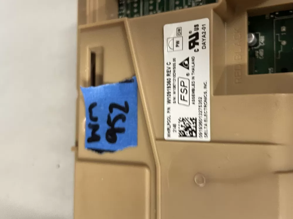 Whirlpool W10919360 W11087226 Dishwasher Control Board # AZ216118 | Wm952
