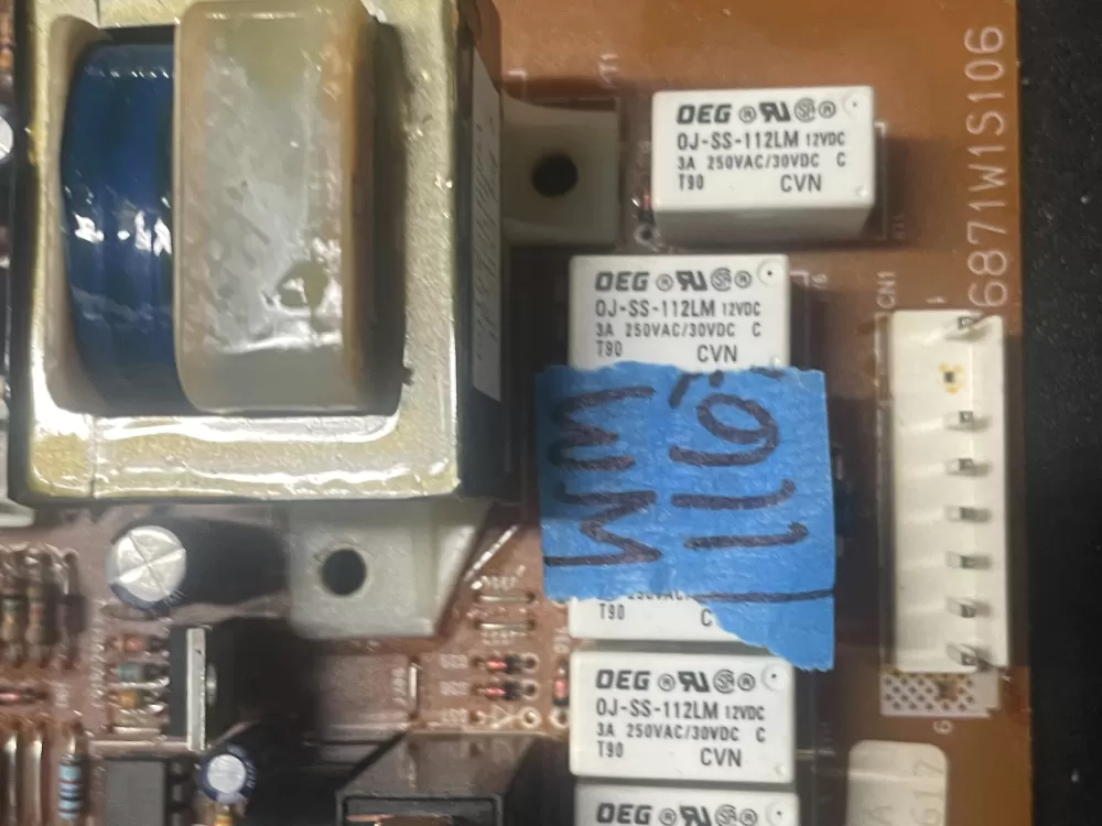 Maytag LG 6871W1S106A Microwave Control Board Panel AZ23843 | WM1167