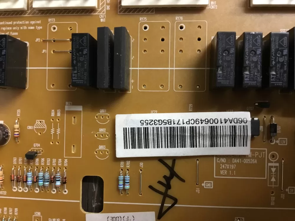 Samsung AP4671811 DA41 00649C Refrigerator Control Board AZ6144 | NR470
